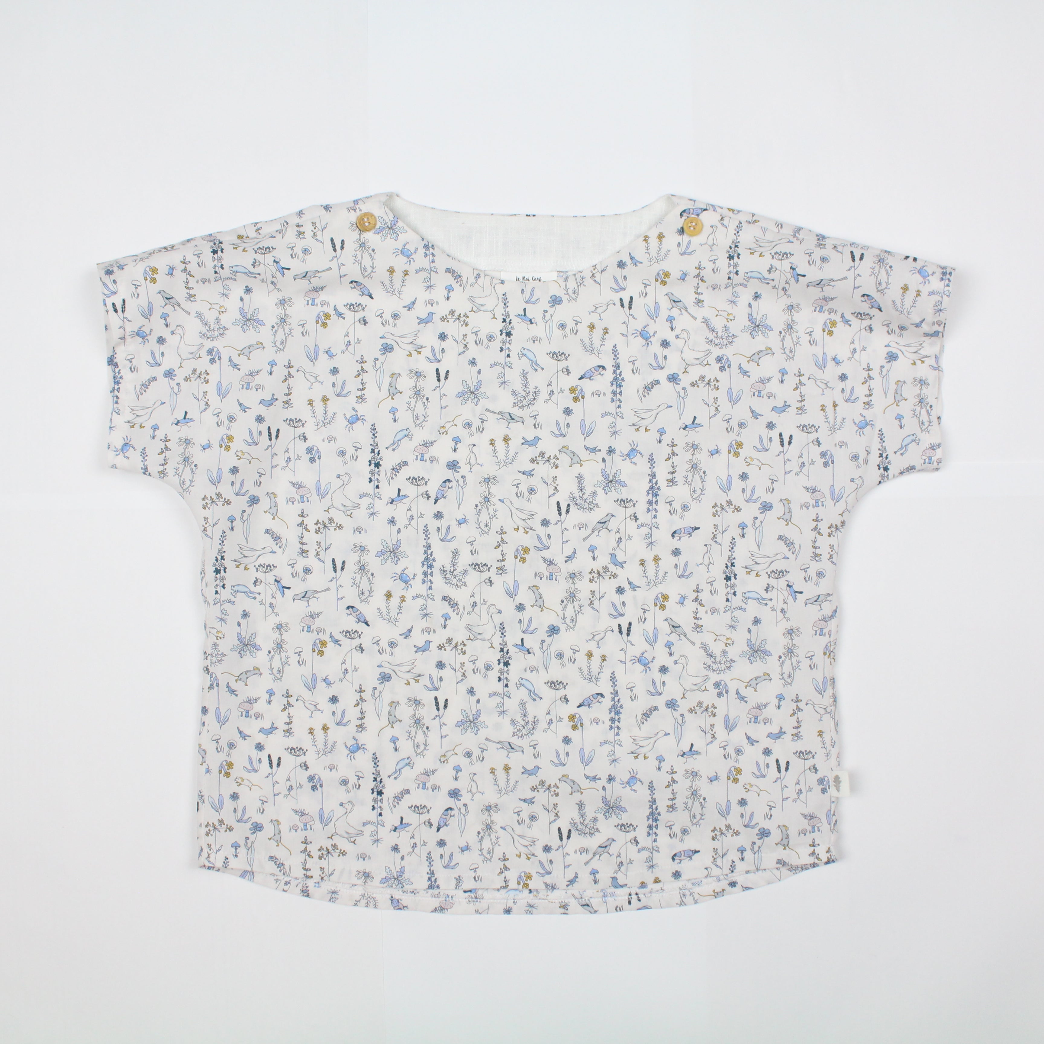 Chardonneret - Blouse à manches courtes