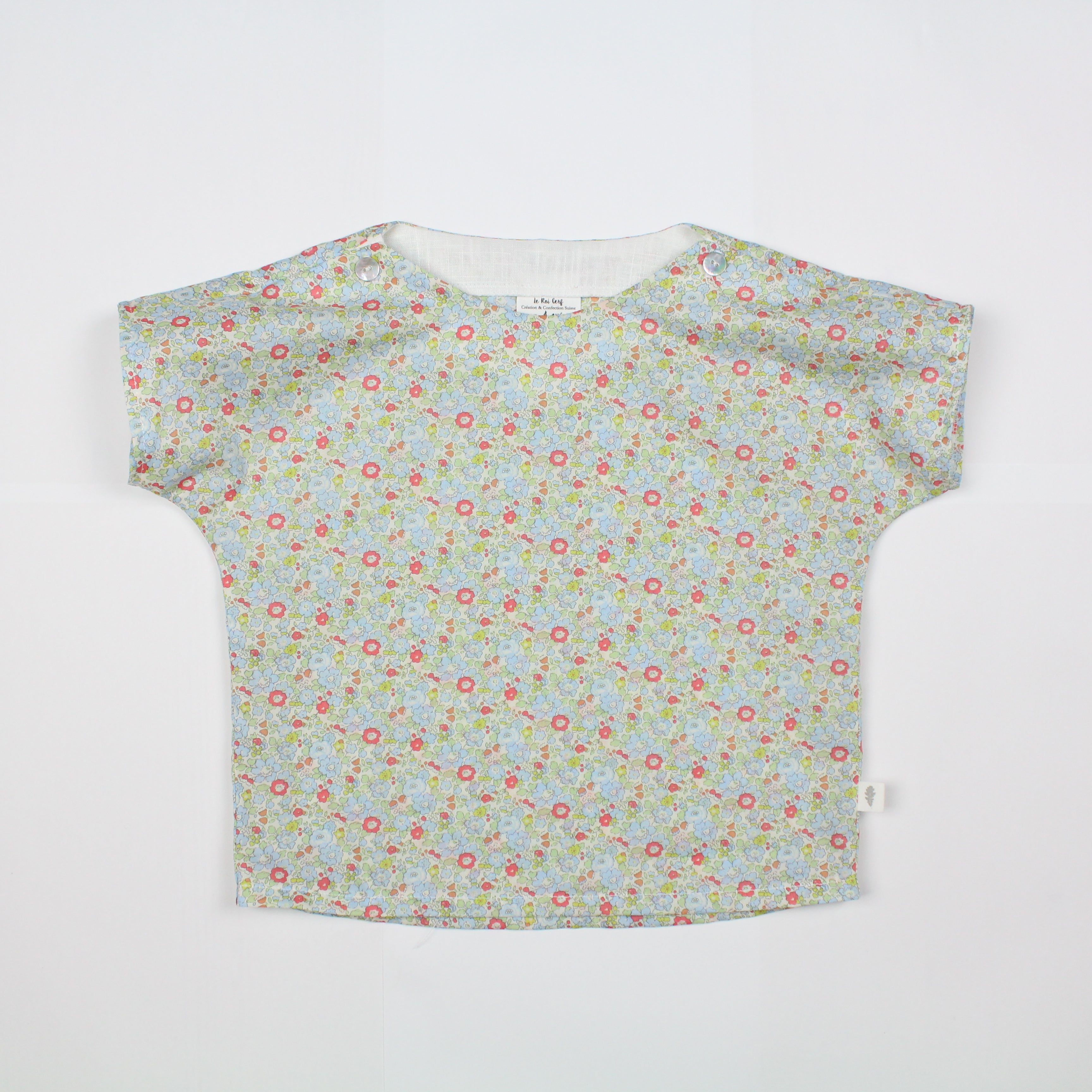 Chardonneret - Blouse à manches courtes